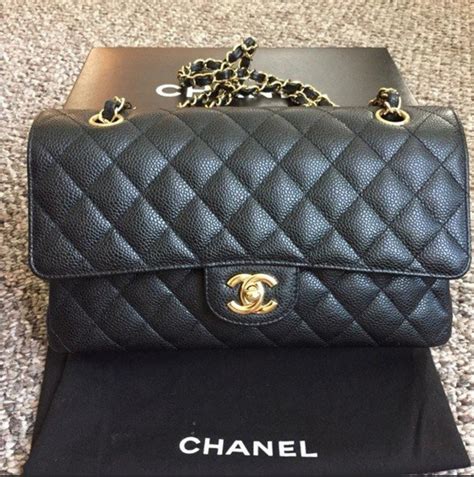 chanel cf medium caviar ghw from ub|The Always Timeless Chanel Classic Flap Bag.